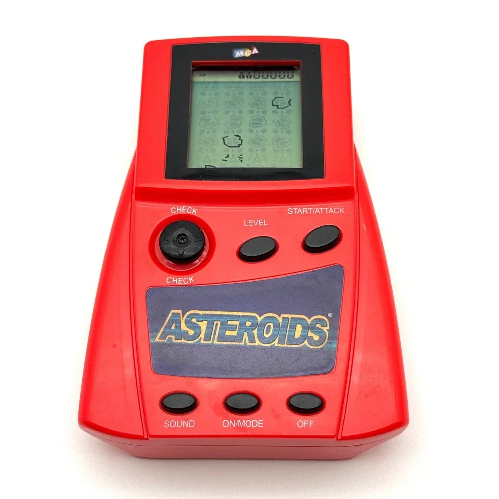 Asteroids‎ Handheld Electronic Game MGA Entertainment Vintage 2001 Tested